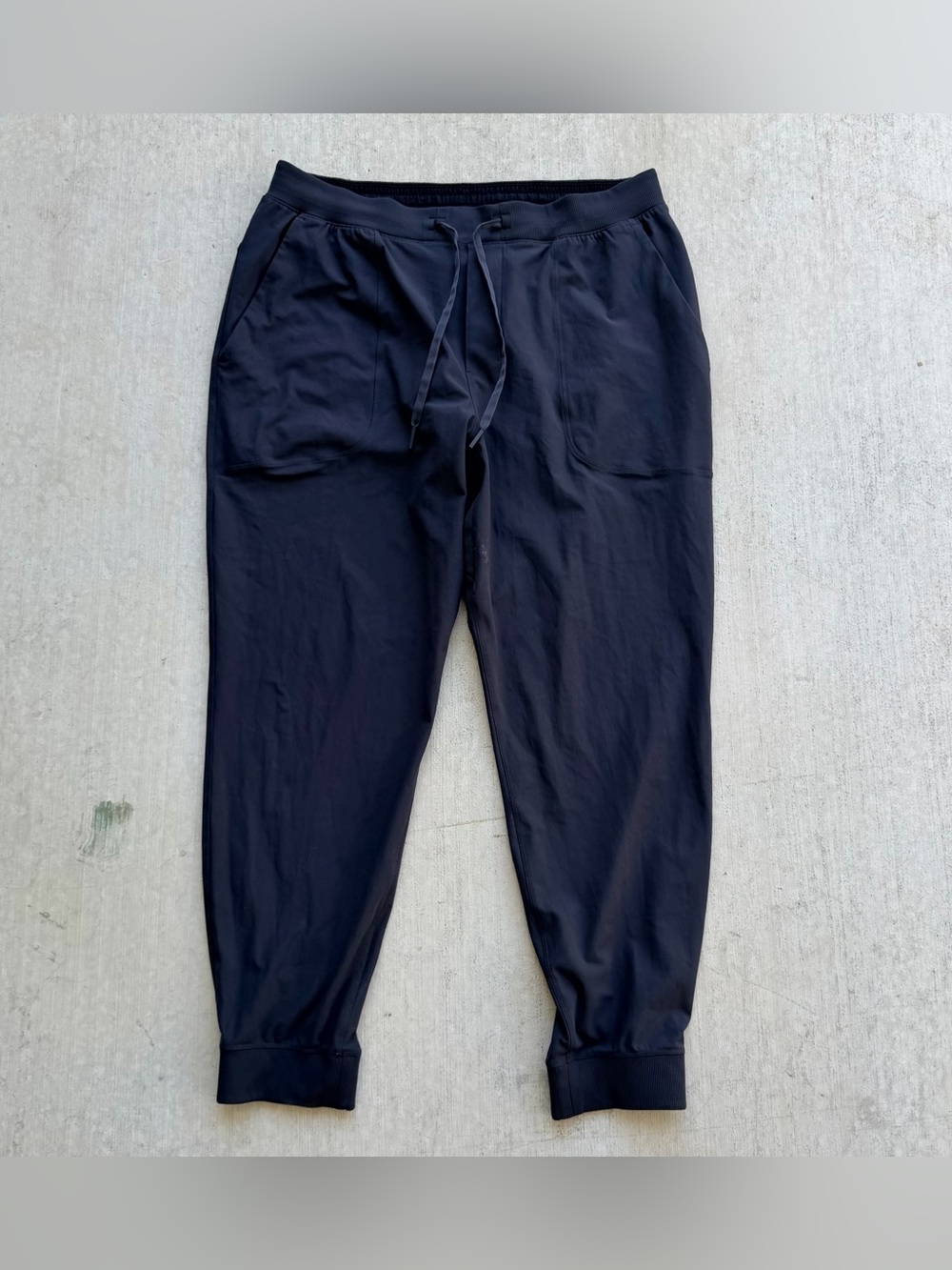 Lululemon ABC Jogger Mens XL Gray Warpstreme Tapered Stretch Active Gym
